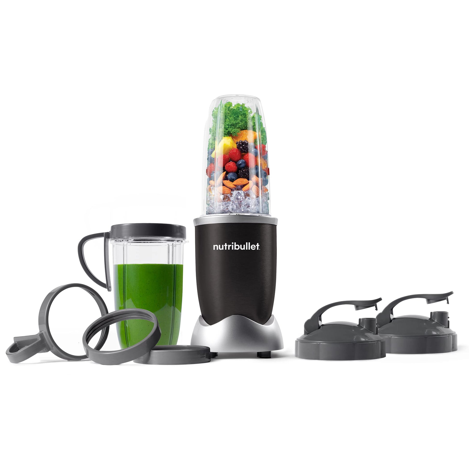 Extractor de Nutrientes NutriBullet Onyx Black 900W 13 Piezas
