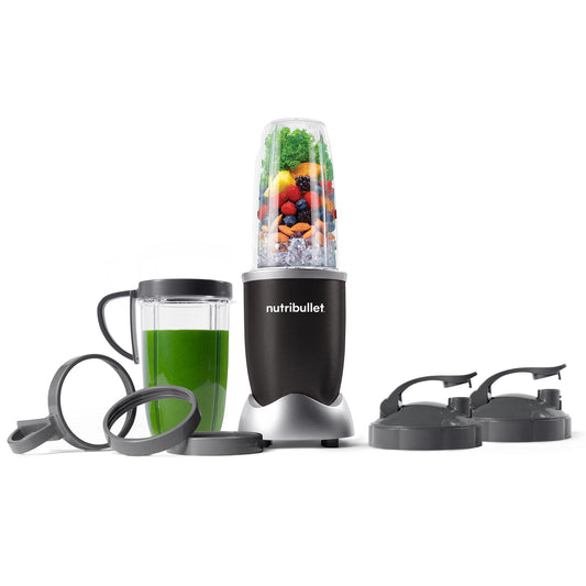 Extractor de Nutrientes NutriBullet Onyx Black 900W 13 Piezas