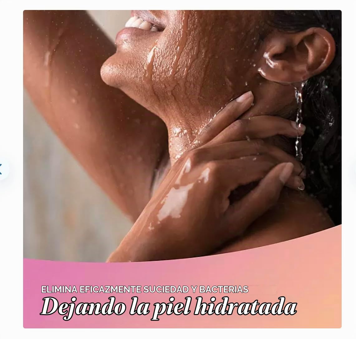 Caress Jabón Corporal en Barra con Durazno y Flor de Naranjo, Caress, 16 piezas