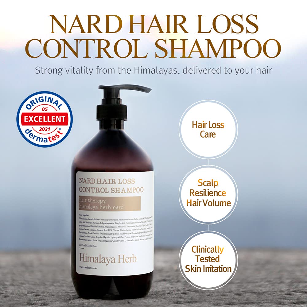 Shampoo Bouquet Garni Control Caída de Cabello con Ingredientes Naturales y Aceites para Mujer