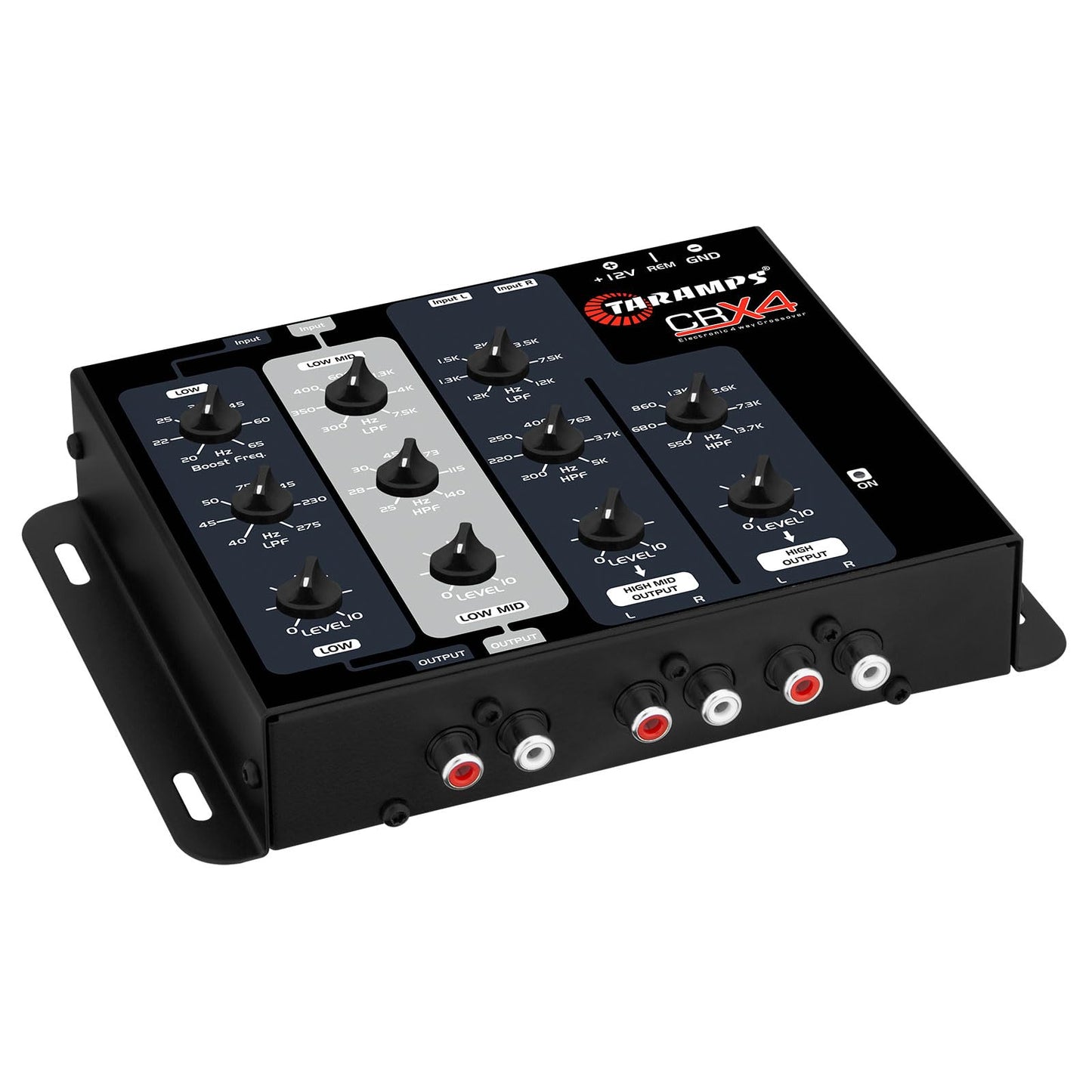 Crossover Electrónico Compacto TARAMPS CRX 4 Vías