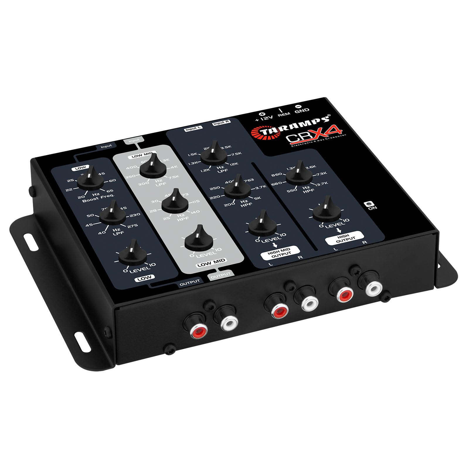 Crossover Electrónico Compacto TARAMPS CRX 4 Vías