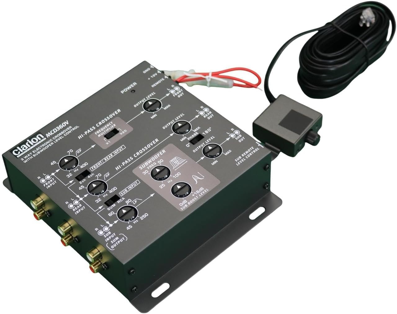 Clarion MCD360 Crossover Electrónico