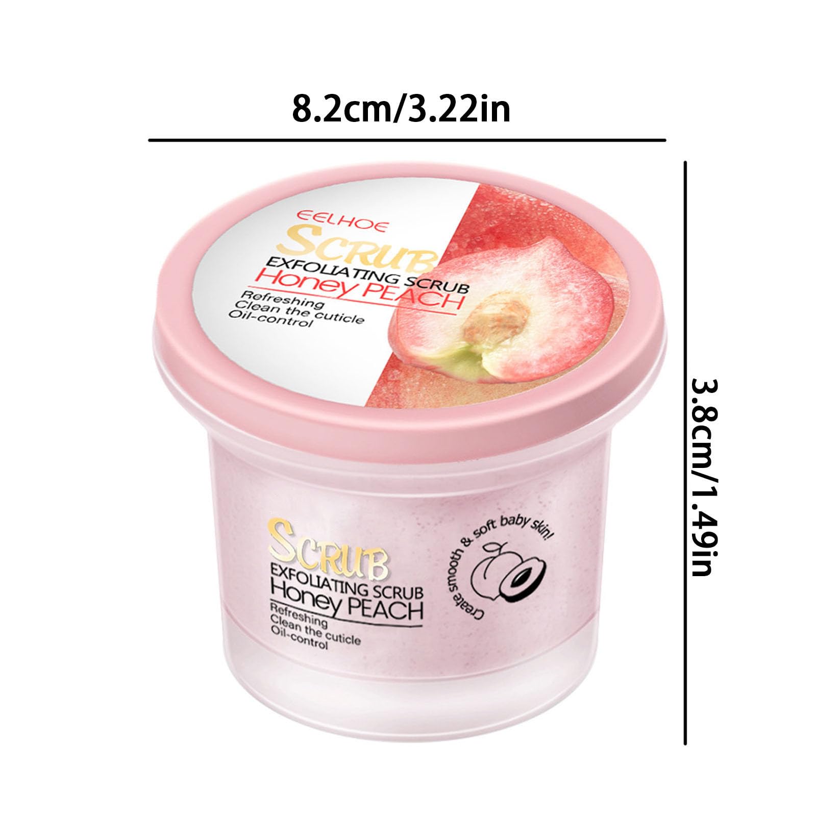 Exfoliante Corporal Hidratante Melocotón Reafirmante para la Piel