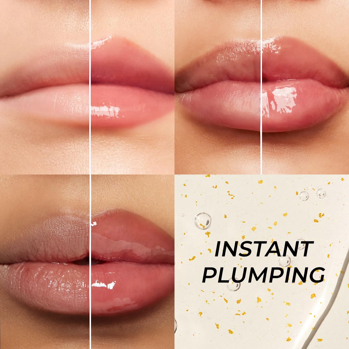 SACE LADY Aceite Labial de Color, Aceite Labial Hidratante Femenino, Esencia Labial Hidratante no Pegajosa (04, 0.12Oz)