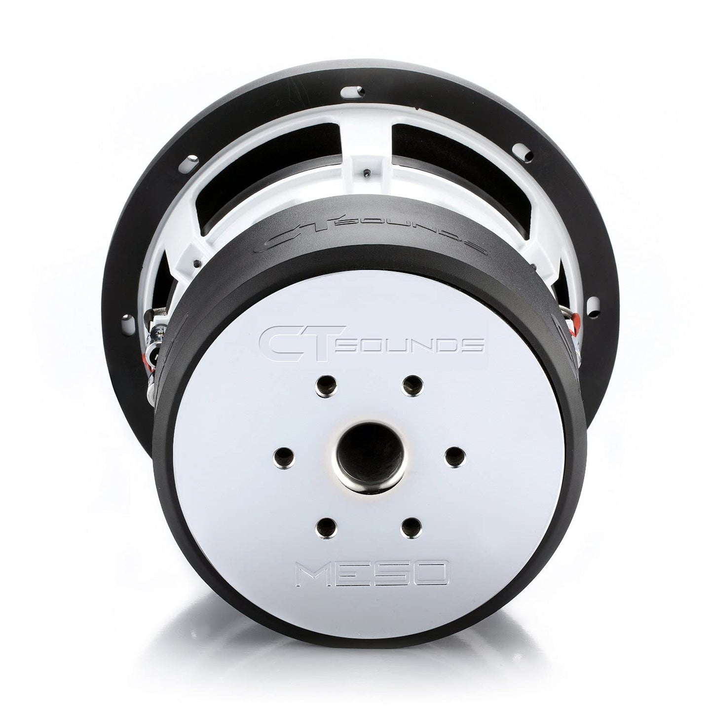 CT Sounds MESO-8-D4 1600 vatios máximo 8 Pulgadas - Subwoofer Dual para Coche de 4 ohmios