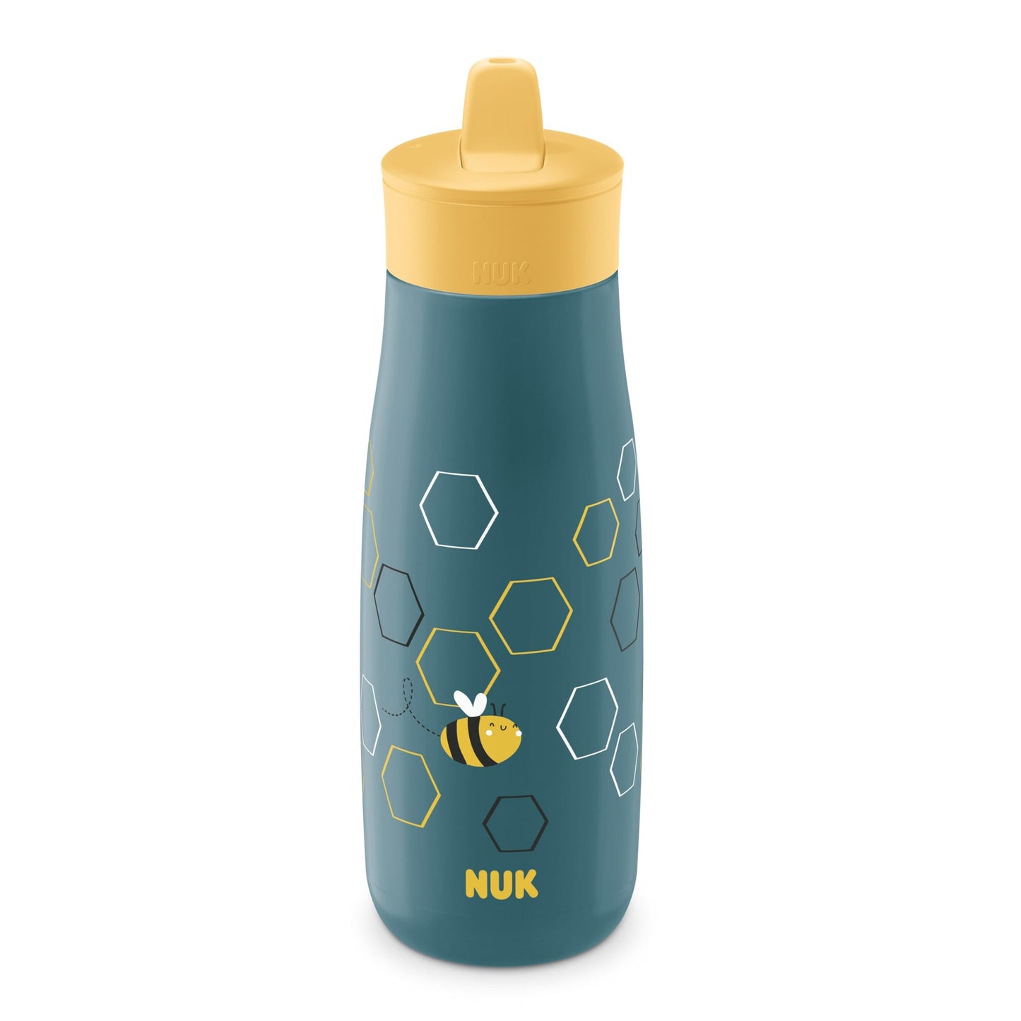 NUK Mini Me - Botella de agua para niños pequeños, 15 onzas, botella de agua para niños, esencial de viaje para niños pequeños