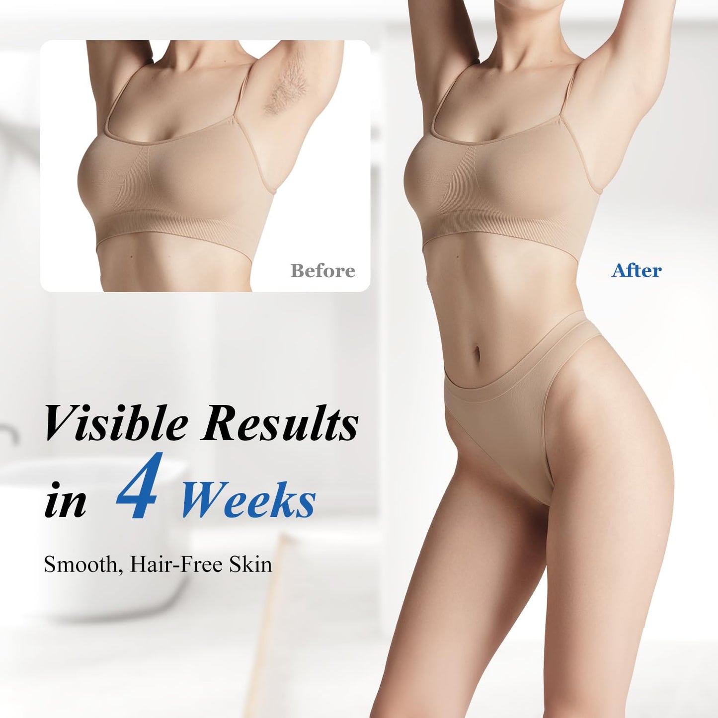Dispositivo de Depilación IPL Xsoul Verde con Enfriamiento sin Dolor para Mujeres y Hombres