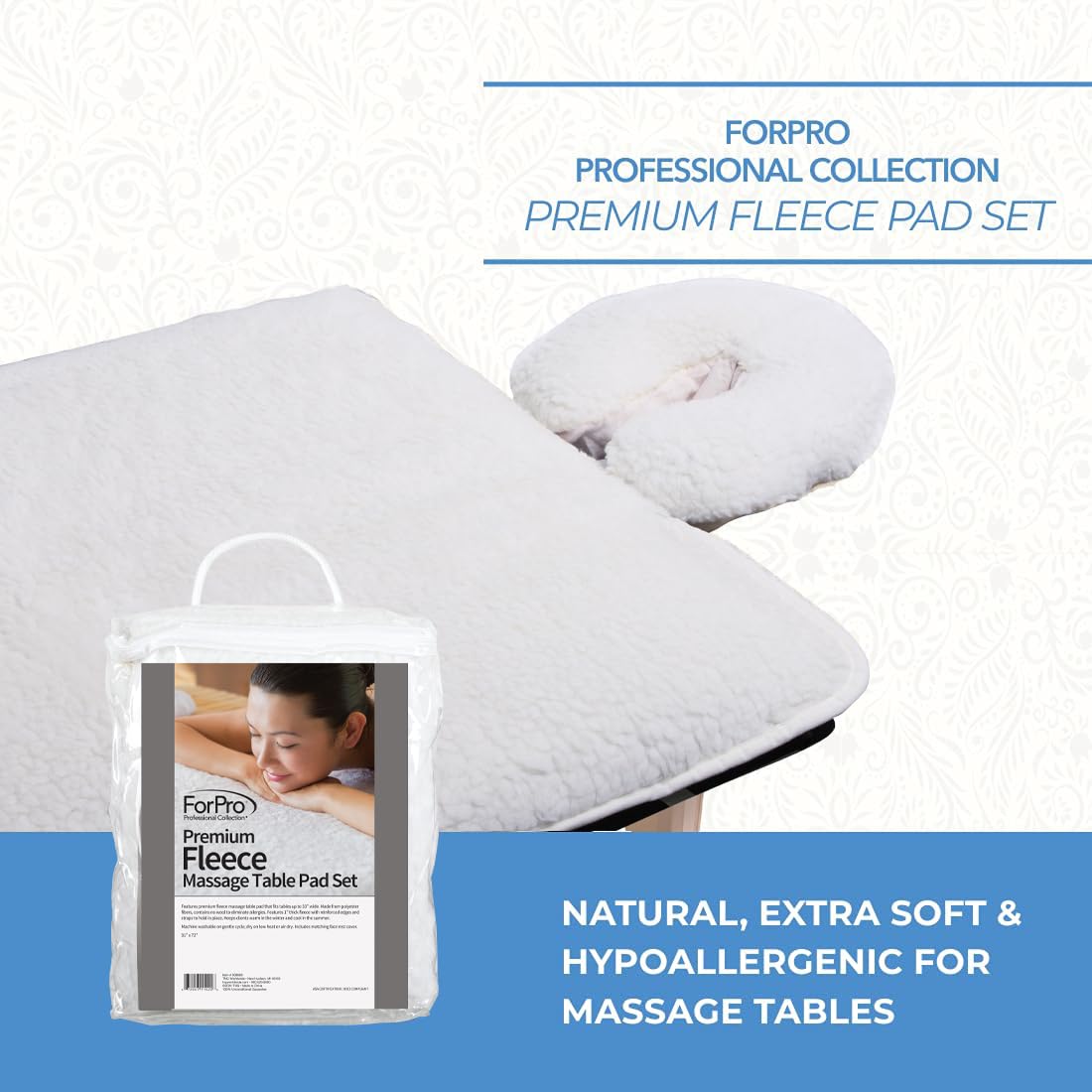 Juego de Almohadillas de Felpa Premium Massage Pro