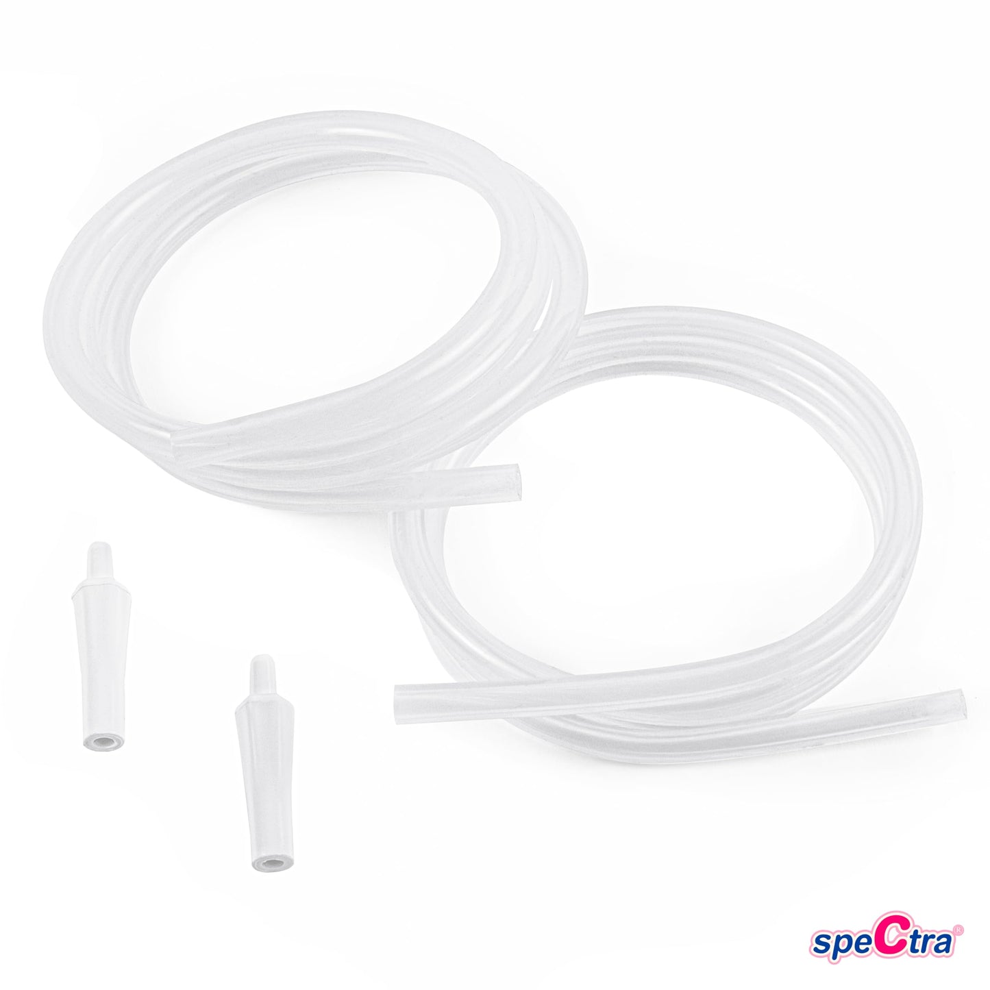 Spectra Repuesto para Extractor Dual S – 2 Mangueras con 2 Adaptadores | Compatibles con Extractor de Leche Spectra Dual S | No Lavables ni Esterilizables | Accesorio Original