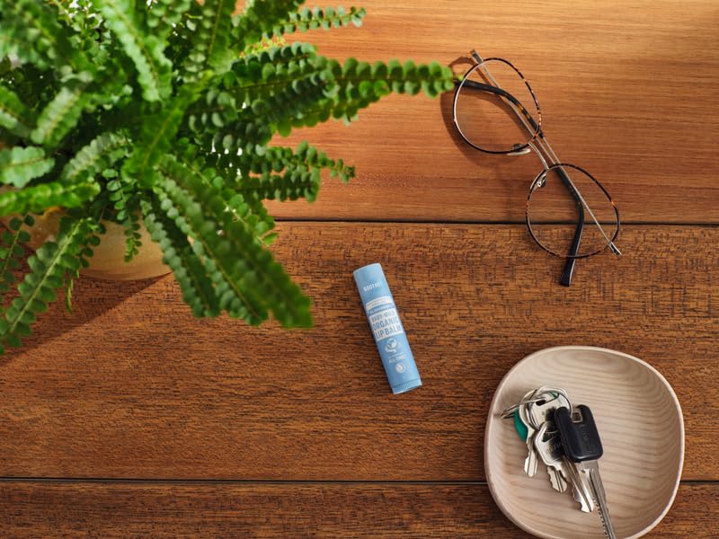 Bálsamo Labial Dr. Bronner's Natural Sin Aroma Fórmula Nutritiva Pack de 6 Unidades