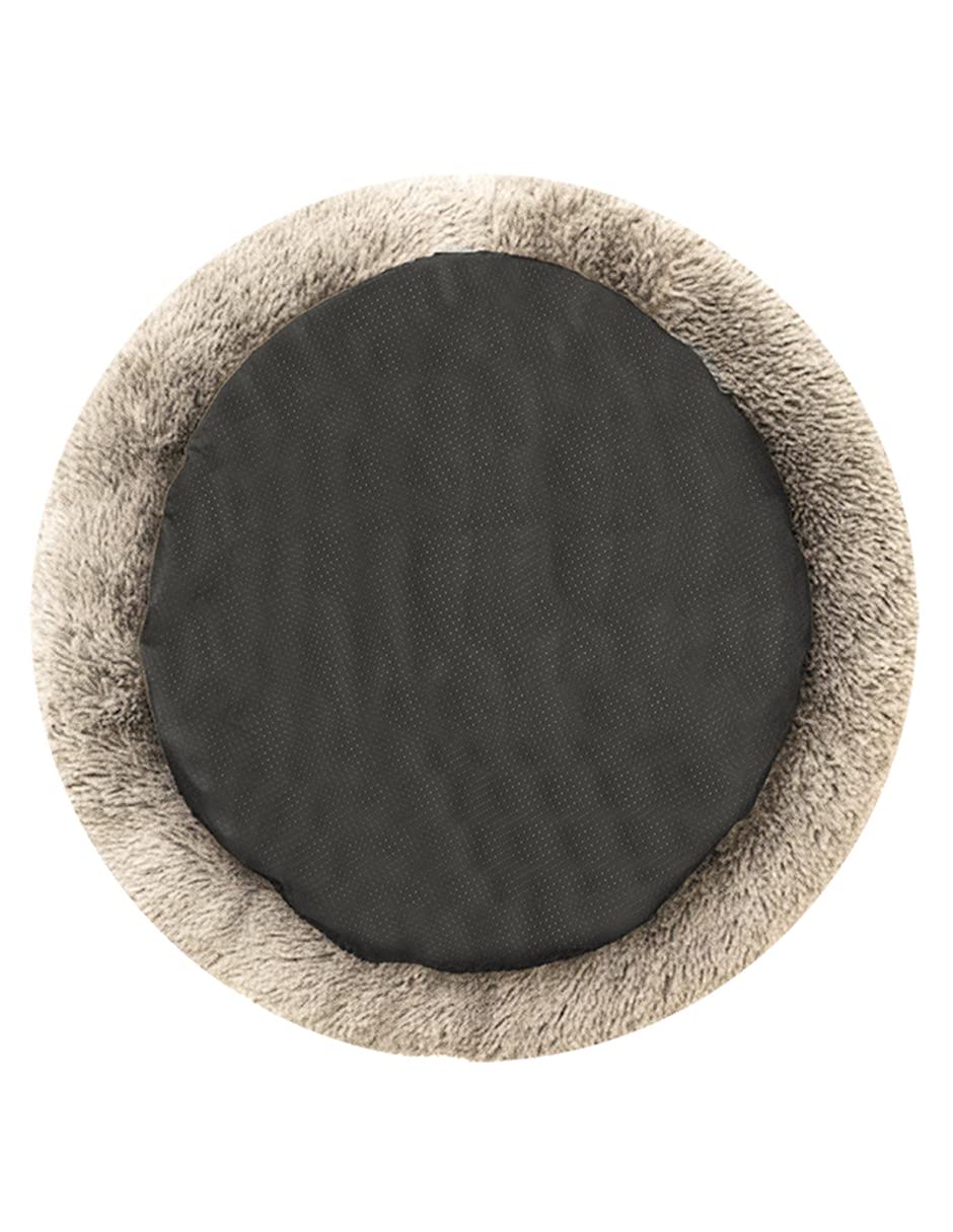 Cama para Perros PET TO BED Beige Antiestrés Redonda Esponjosa Large