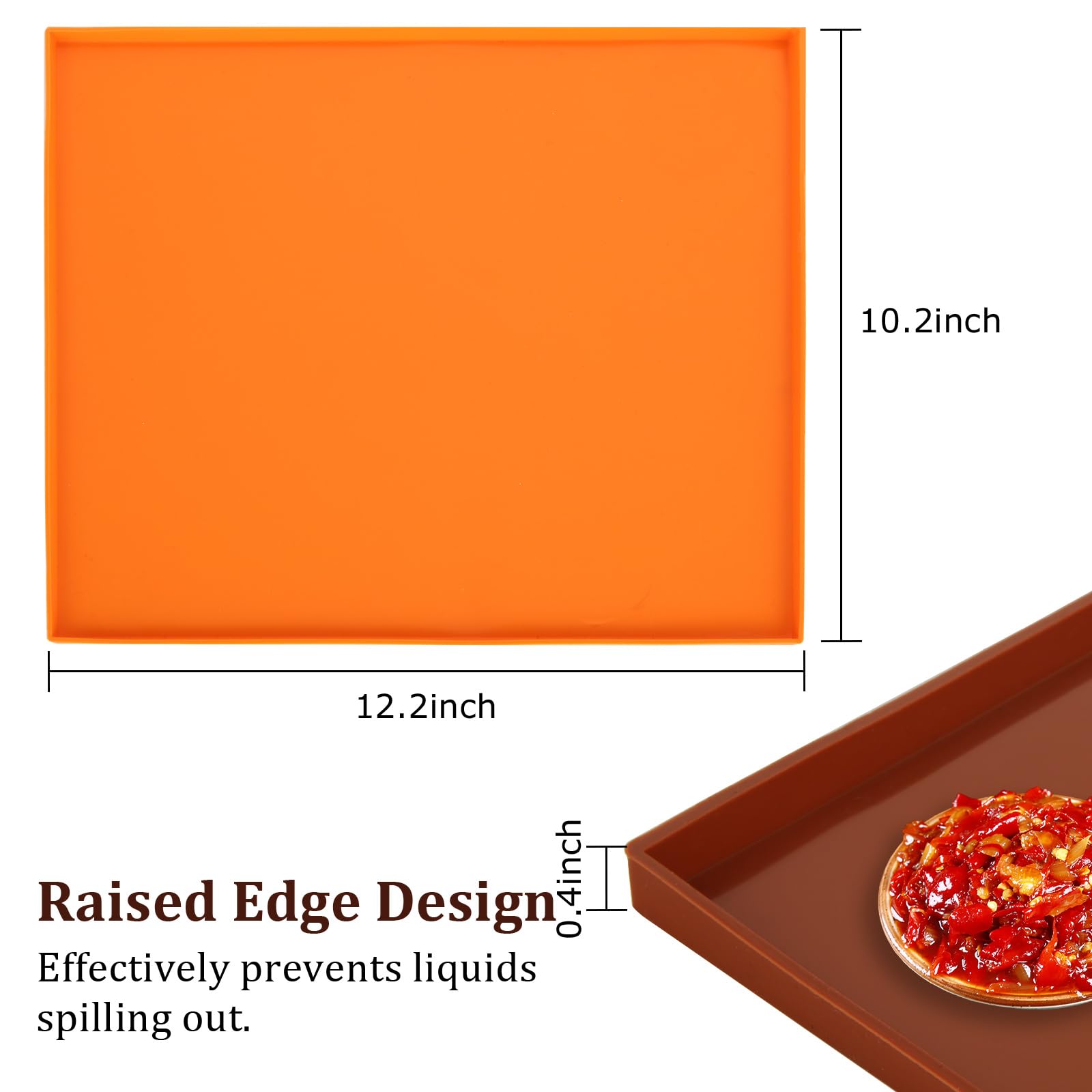 Hojas Deshidratadoras de Silicona Edg Verde Reutilizables para Alimentos y Verduras