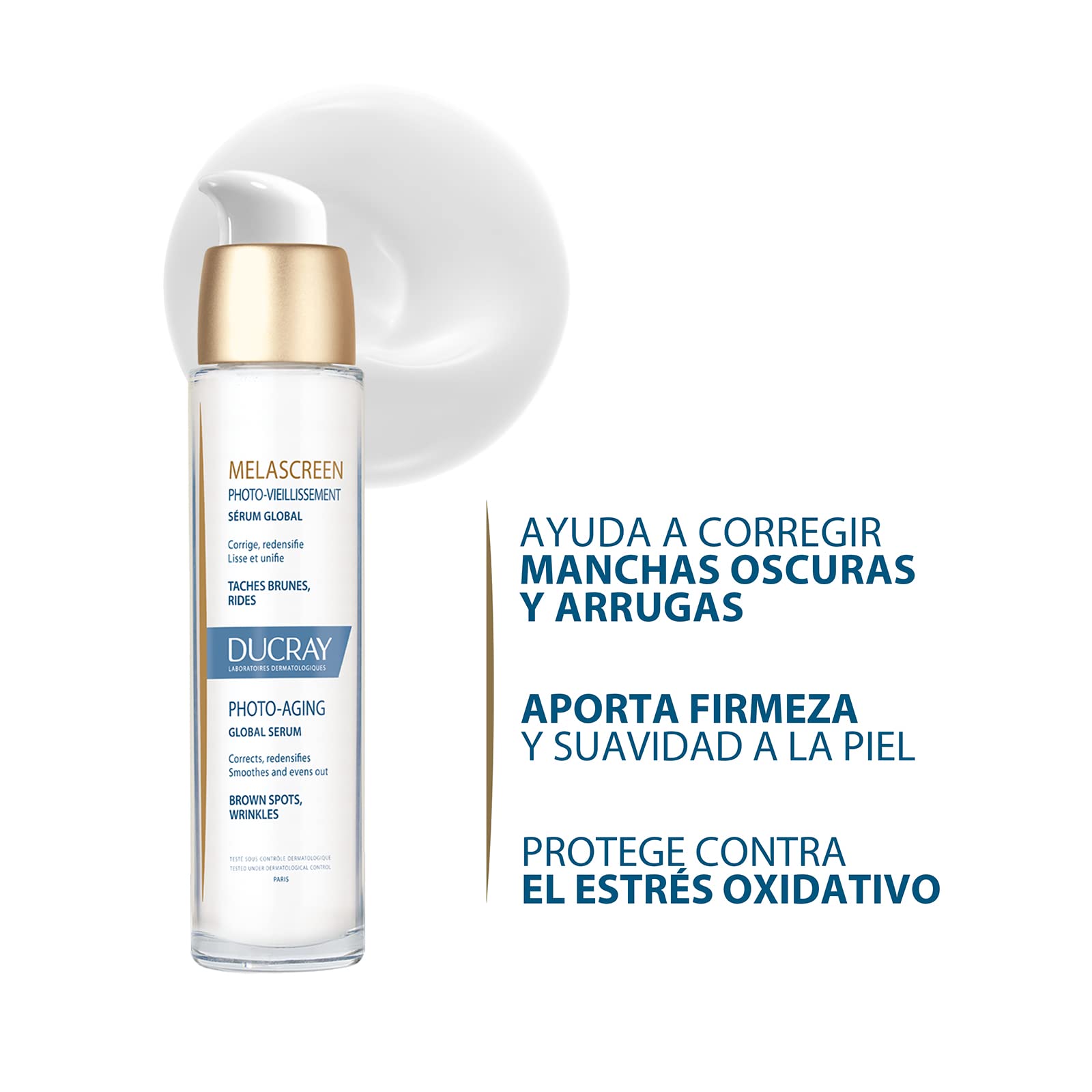 Ducray Melascreen, Sérum Global Fotoenvejecimiento, 30ml