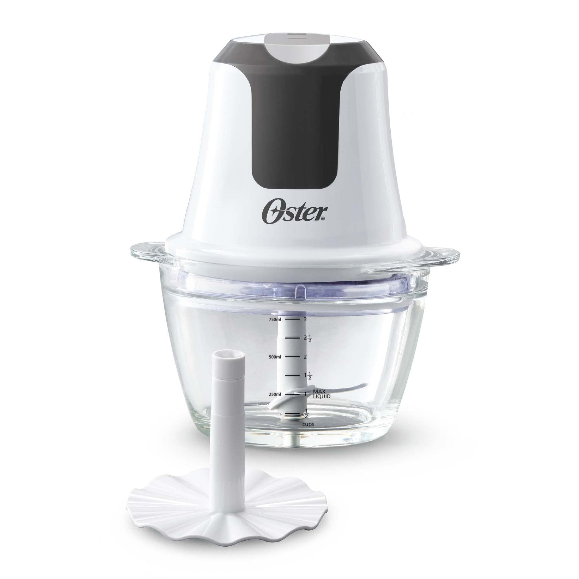 Procesador de Alimentos Oster Negro Compacto con 200 Watts de Potencia