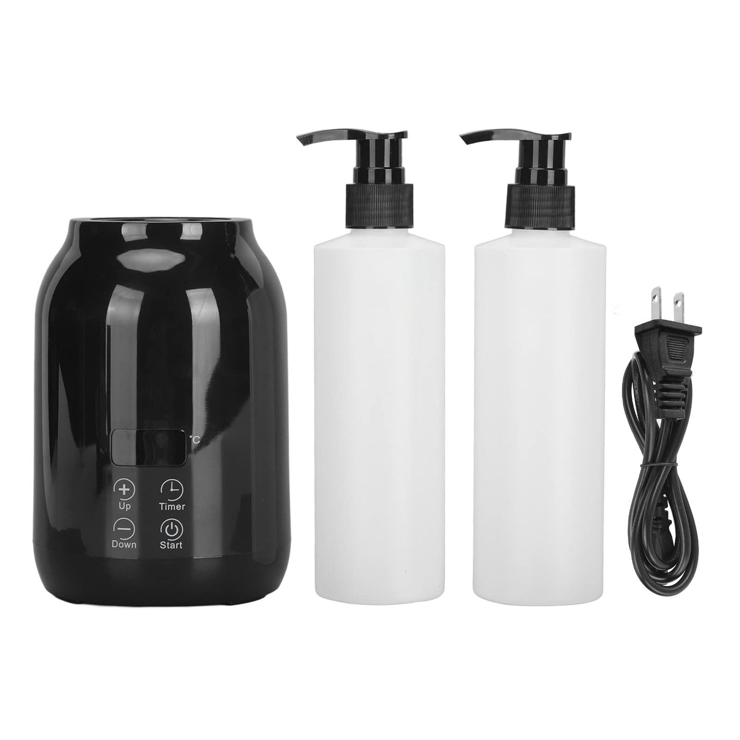 Botella de calentador de aceite de masaje, temperatura del calentador de aceite esencial Ajuste de un solo calentador de botellas de aceite para el hogar, spa, salón