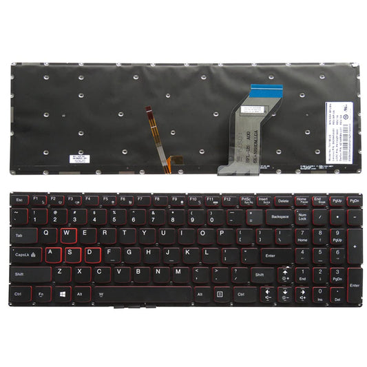 Teclado Retroiluminado Lenovo IdeaPad Y700 Negro de Repuesto