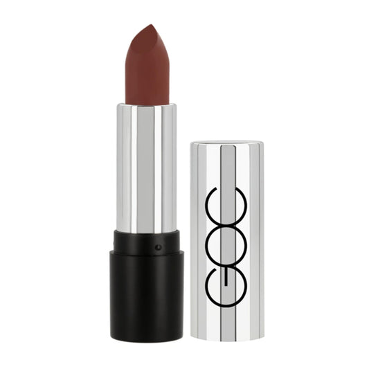 GOC | Color Butter | Labial | Make up | En barra ultra suave con acabado semi-matte | Textura suave | Pigmentos orgánicos | Luce unos labios irresistibles | Color Moca | 5 g | Modelo GLCB17