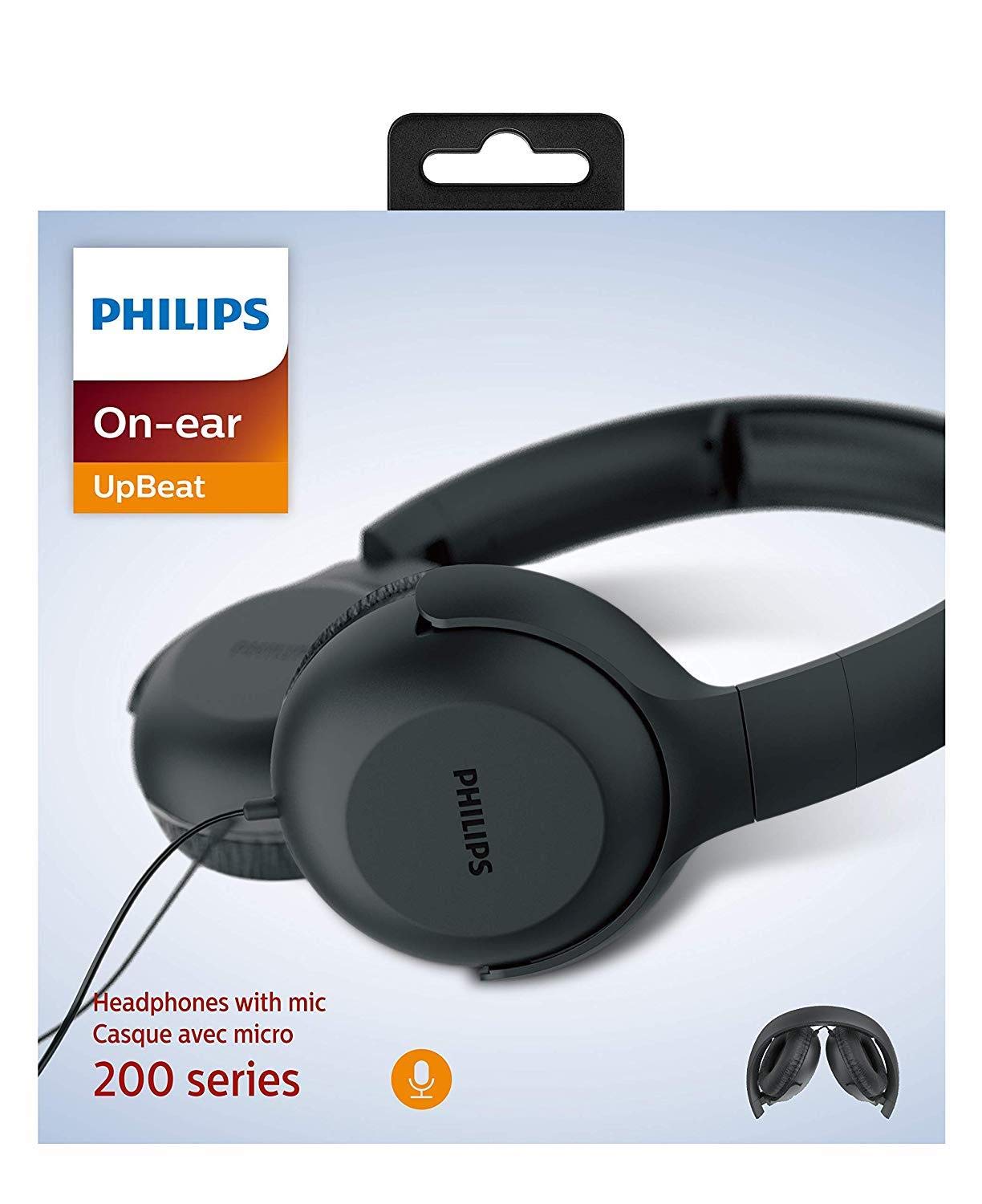 Audífonos Philips Negro Circumaural Diadema