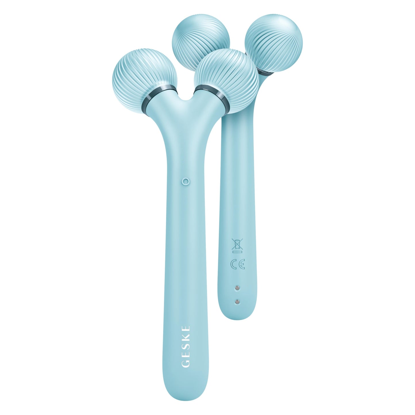 GESKE | Rodillo facial sónico SmartAppGuided™ | 4 en 1 | rodillo derma | dispositivo para la cara | rodillo derma | Rodillo facial profesional | Reafirma y define la piel del rostro