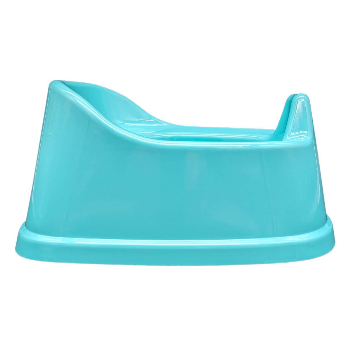 The Baby Potty - Mini orinal | Entrenamiento temprano | Comunicación de eliminación | Portátil y ligero | Promueve la independencia | Inodoro de entrenamiento infantil (turquesa)