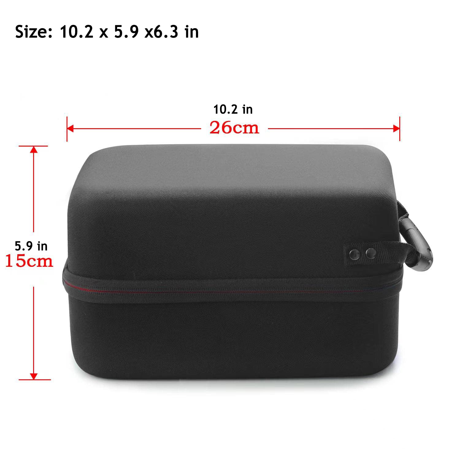 Growalleter Funda rígida Compatible con XGIMI MoGo 2 Portable Projector y XGIMI MoGo 2 Pro 1080P Portable Projector, Estuche de Almacenamiento de Transporte para proyector MoGo 2