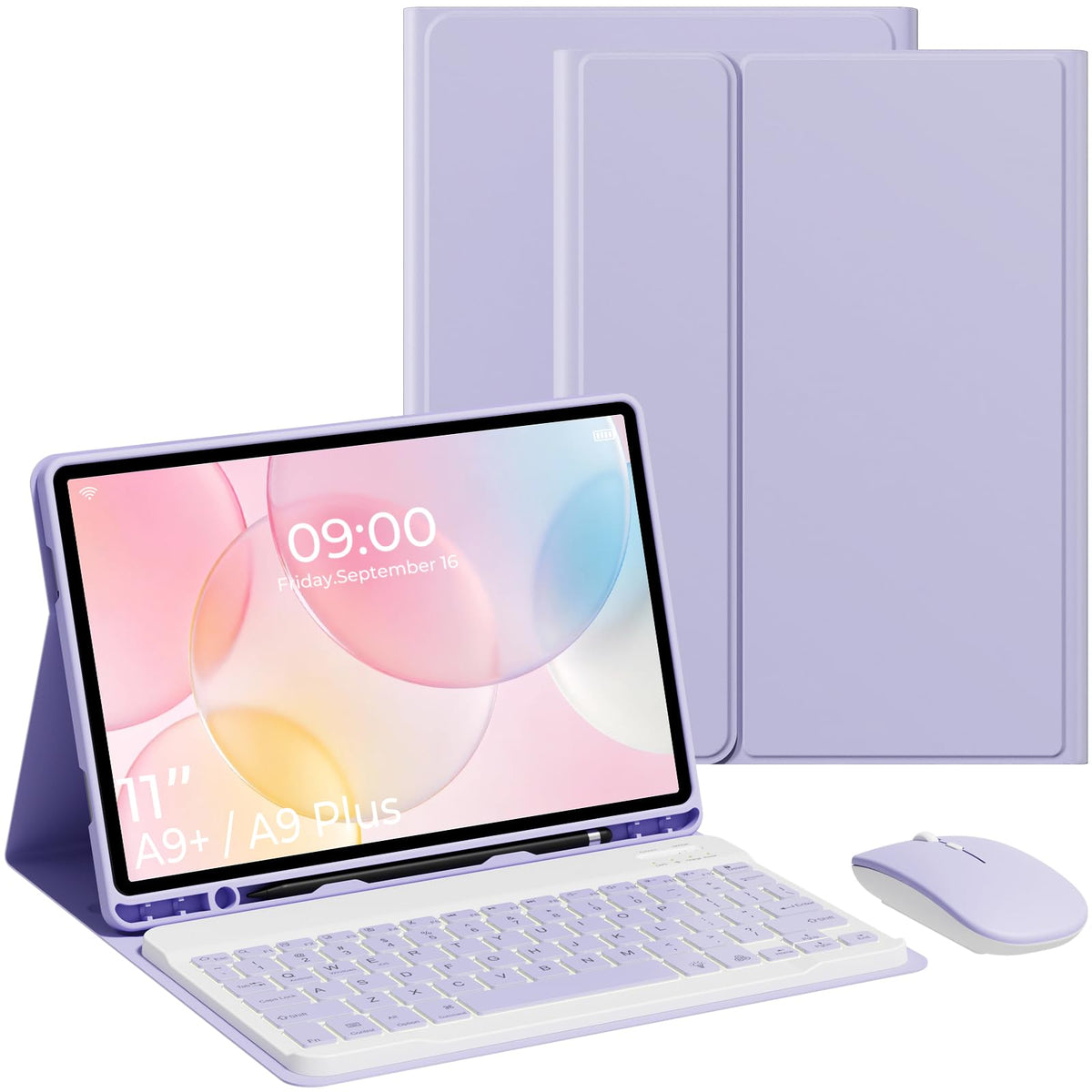 Funda de Teclado Samsung Galaxy Tab A9 Plus A11 Plus 11 Pulgadas 2023 2025