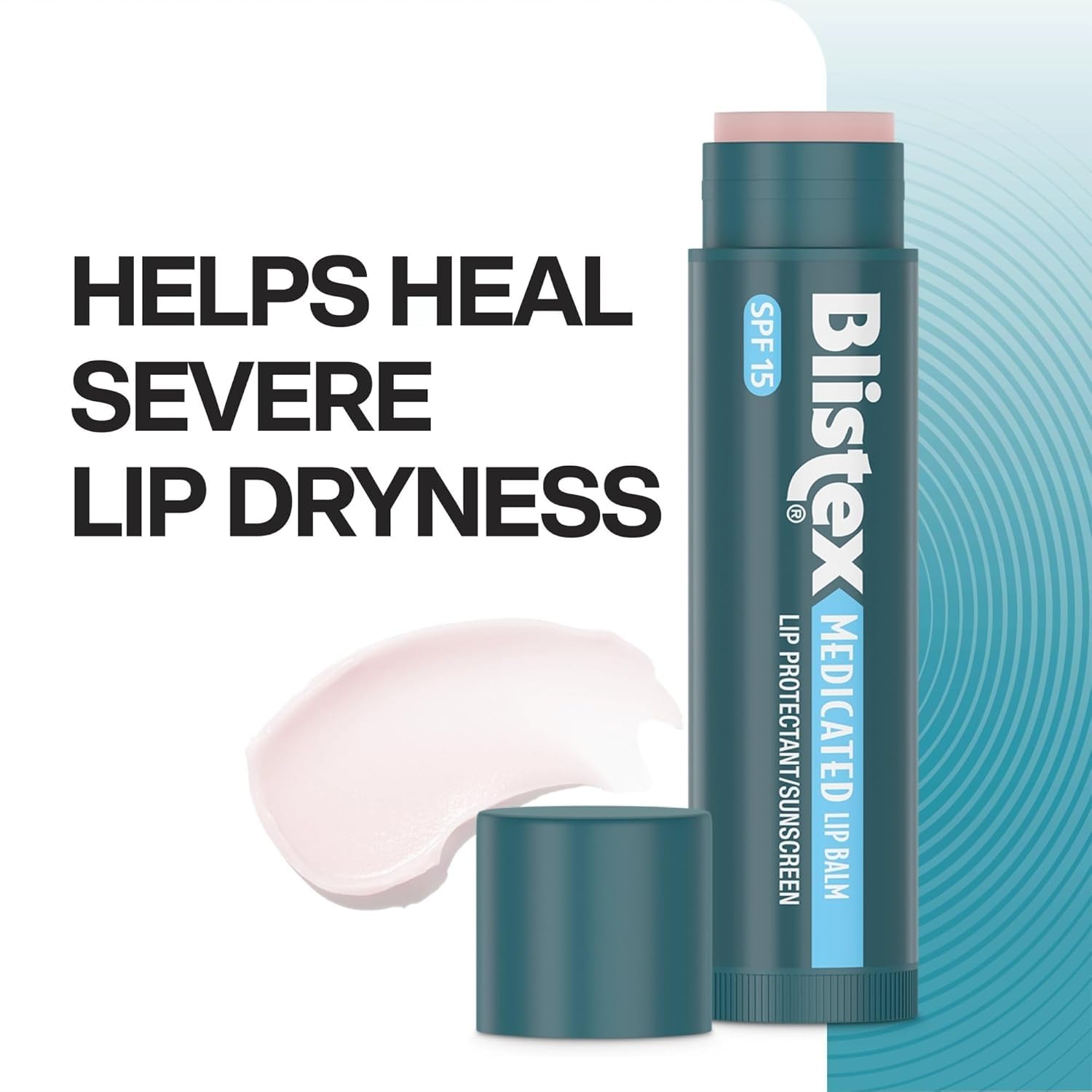Blistex Medicated Lip Balm, 0.15 Ounce, Pack of 5 – Prevent Dryness & Chapping, SPF 15 Sun Protection, Seals in Moisture, Hydrating Lip Balm, Easy Glide Formula for Full Coverage