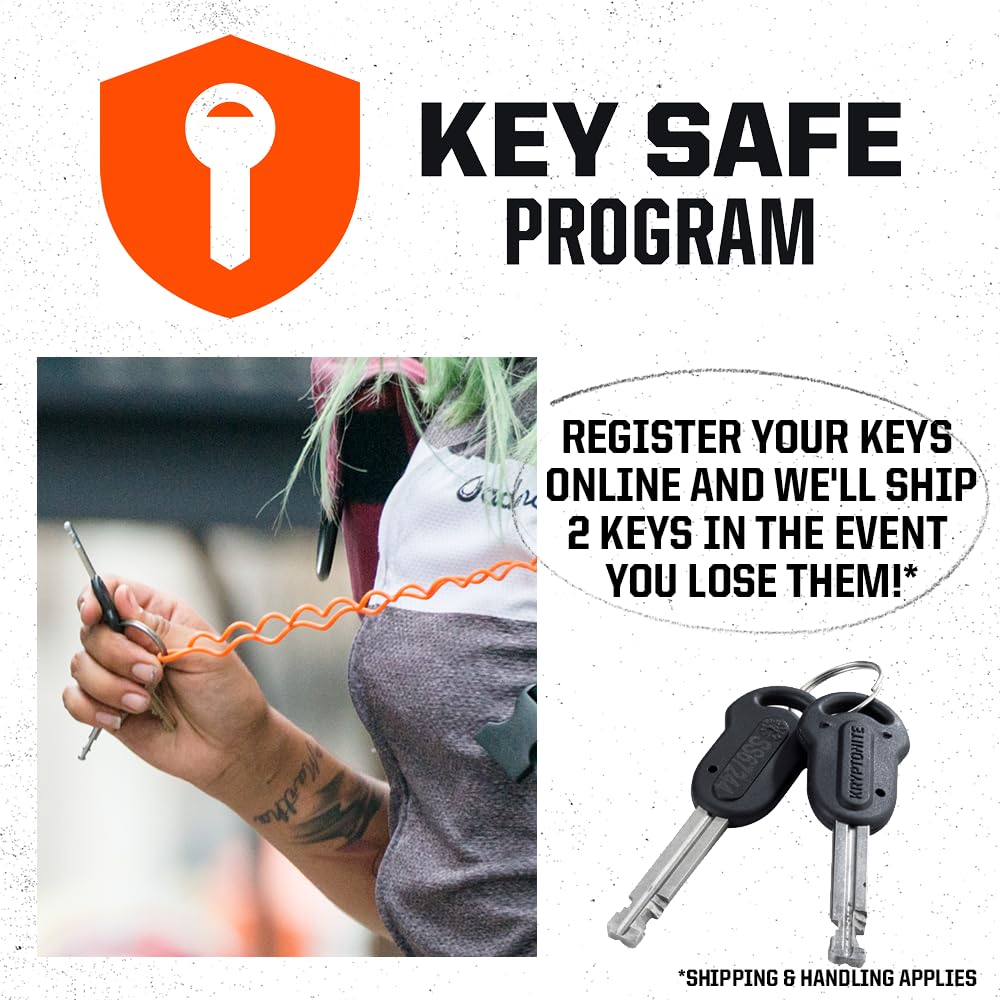 Kryptonite KryptoLok Series 2 Integrated Chain Bicycle Lock