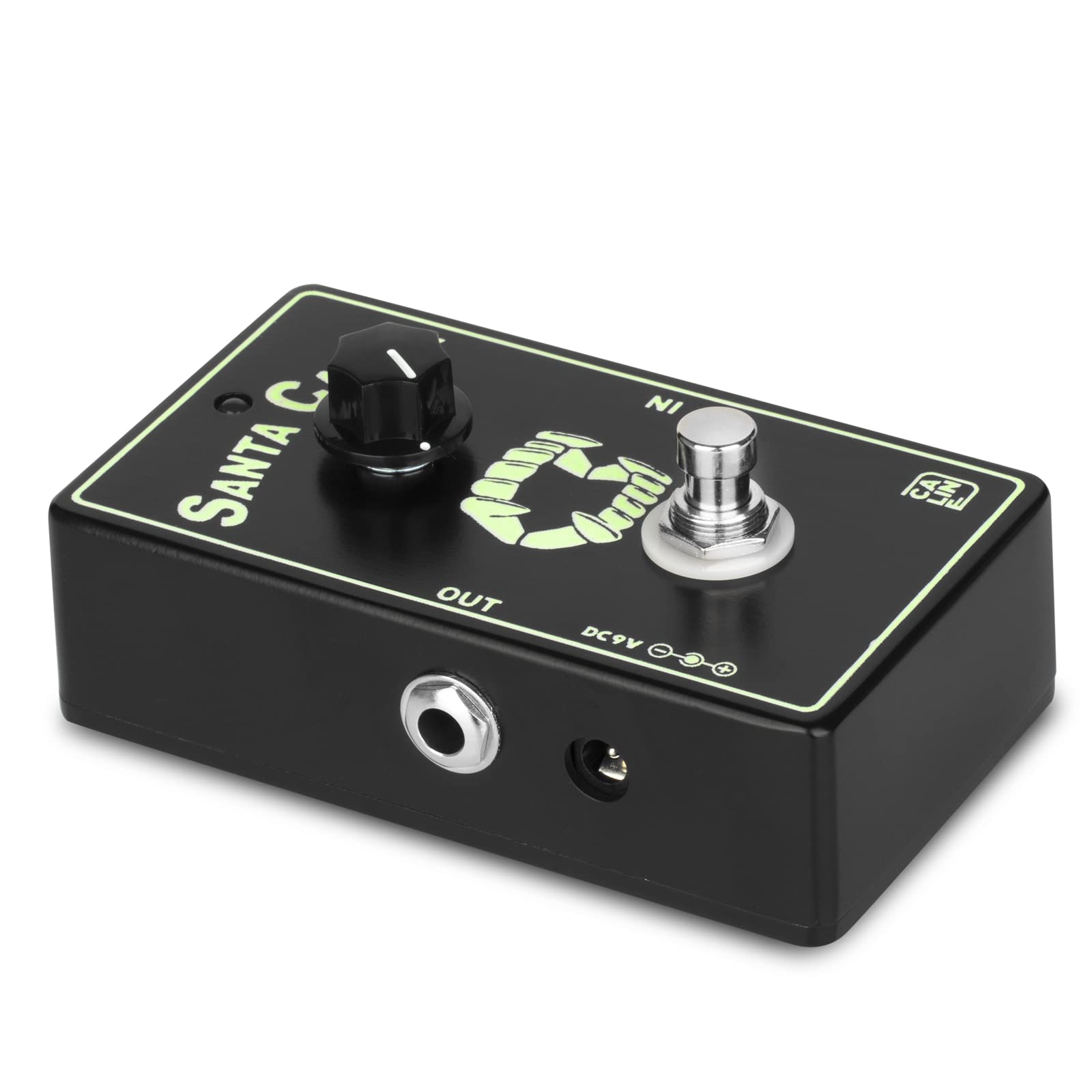 Caline CP-514 Santa Carla Boost Pedal de efecto de guitarra, mini pedal de refuerzo con True Bypass