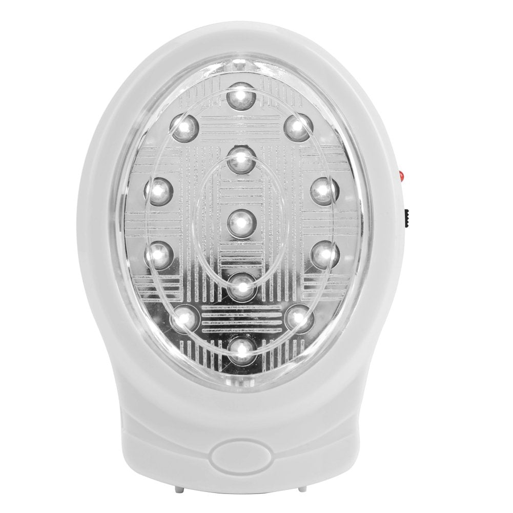 Lámpara de Luz de Emergencia LED Recargable con Enchufe US para Hogar Automática en Fallos de Alimentación