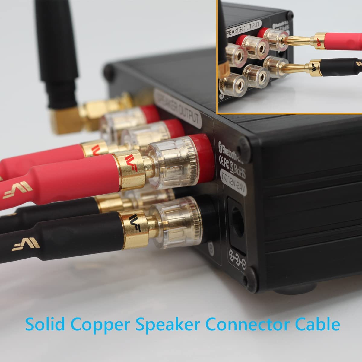 Cables de Altavoz UCINNOVATE 13 AWG Oro Cobre de Alta Fidelidad