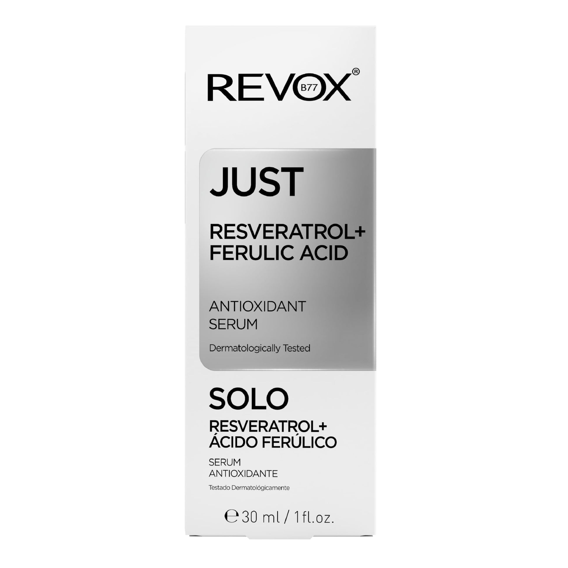 REVOX B77 JUST RESVERATROL + ACIDO FERULICO SUERO ANTIOXIDANTE 30ML