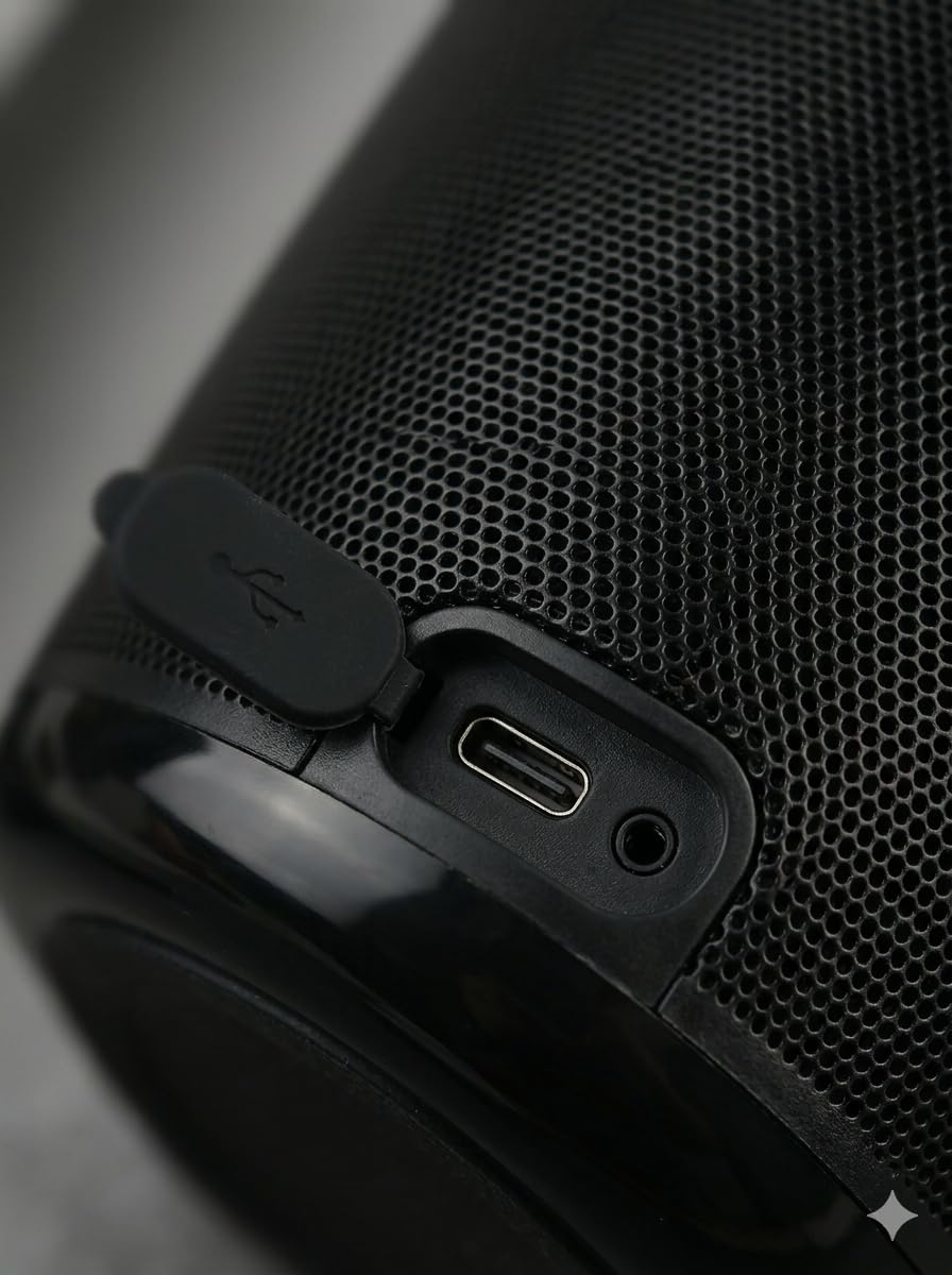 Iq Tech | Altavoz Bluetooth Tg519, Subwoofer Portátil Enchufable