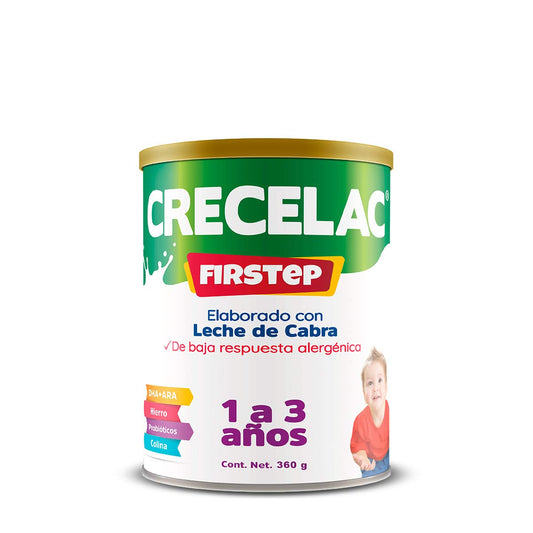 Fórmula Crecelac Firstep 1-3 Años (360gr)