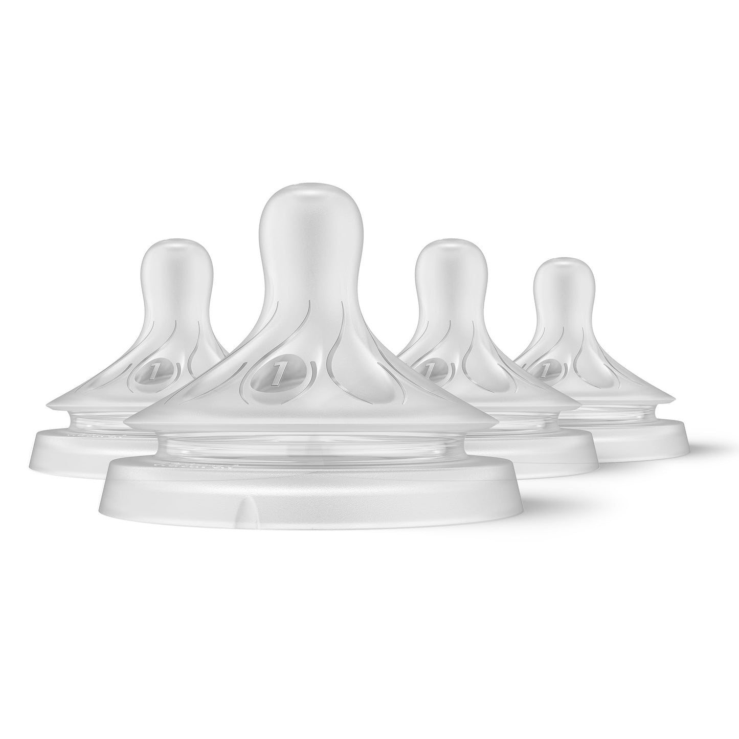 Pezones Philips Avent Respuesta Natural Flujo Extra Lento Paquete de 4