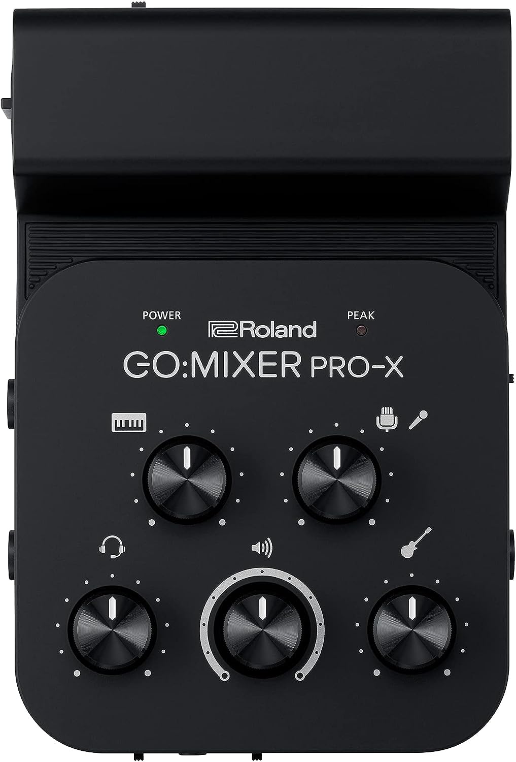Mezclador de Audio Portátil Roland GO:Mixer PRO-X para Vídeos, Transmisiones y Podcasts profesionales con Dispositivos Móviles