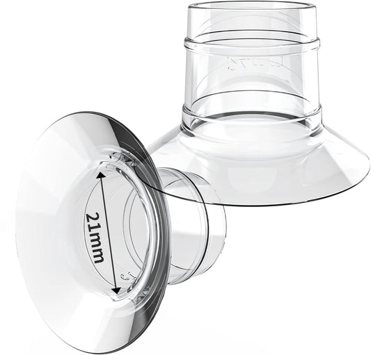 Insertos para Extractor de Leche Universal Compatible con Lansinoh MomcozyS9 Pro S12 Pro Medela KISSBOBO Elvie 21 mm Paquete de 2