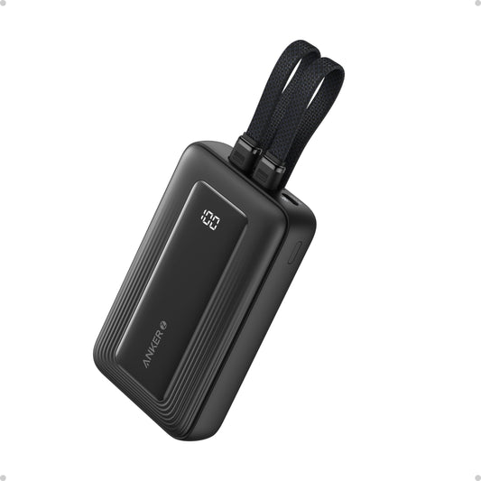 Power Bank Anker Zolo Blanco con Carga Rápida de 30W y Certificación MFI