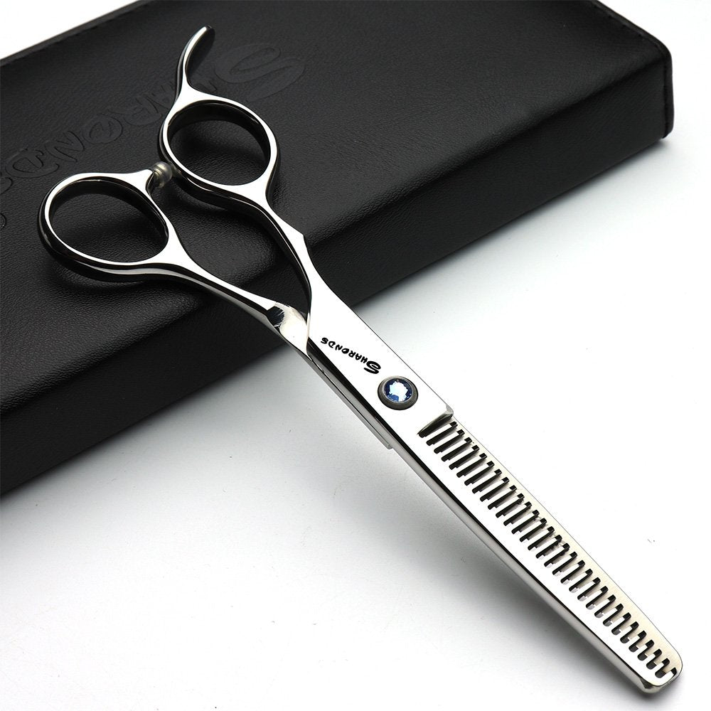 5.5/6" Tijeras de peluquero zurdo para cabello (6" 2pc)