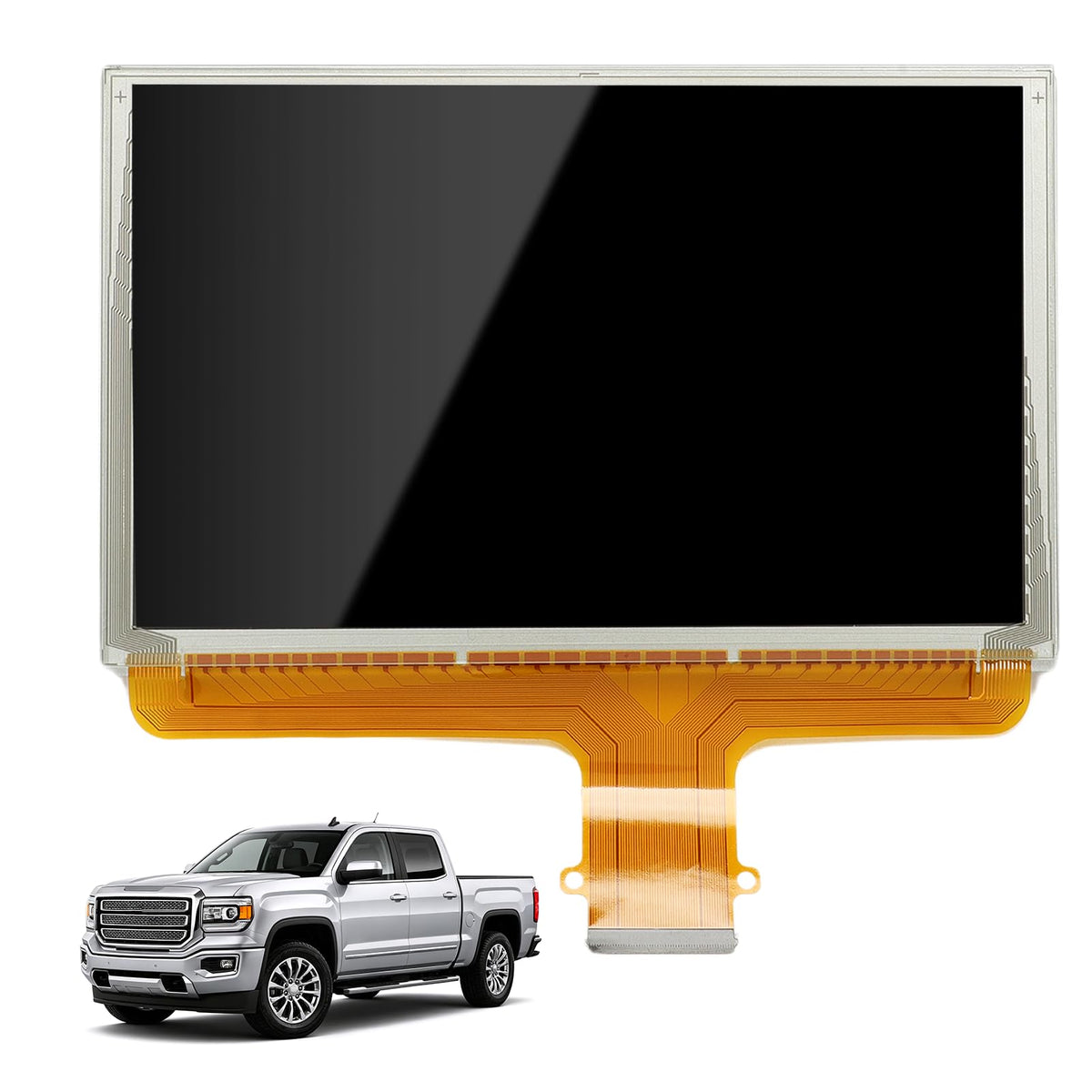 Digitalizador de Visualización Táctil DJ080PA-01A 14-18 Silverado Sierra
