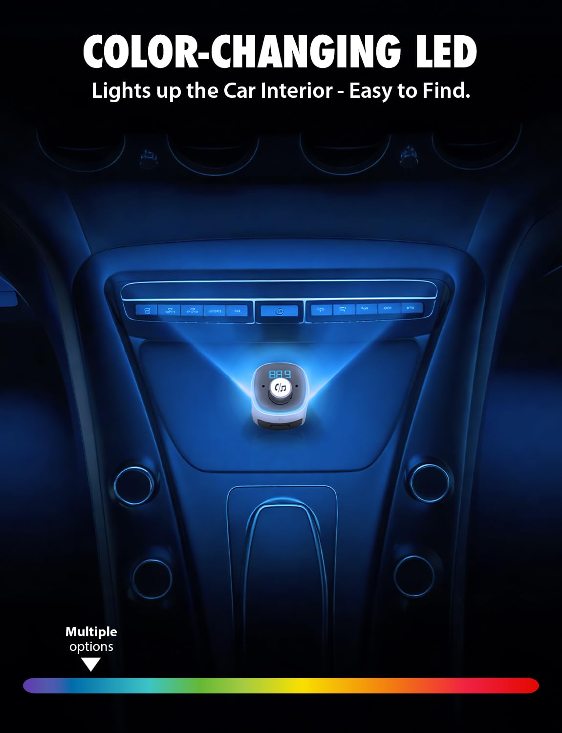 Transmisor FM Bluetooth Bracketron Roadtripper Voz para Coche