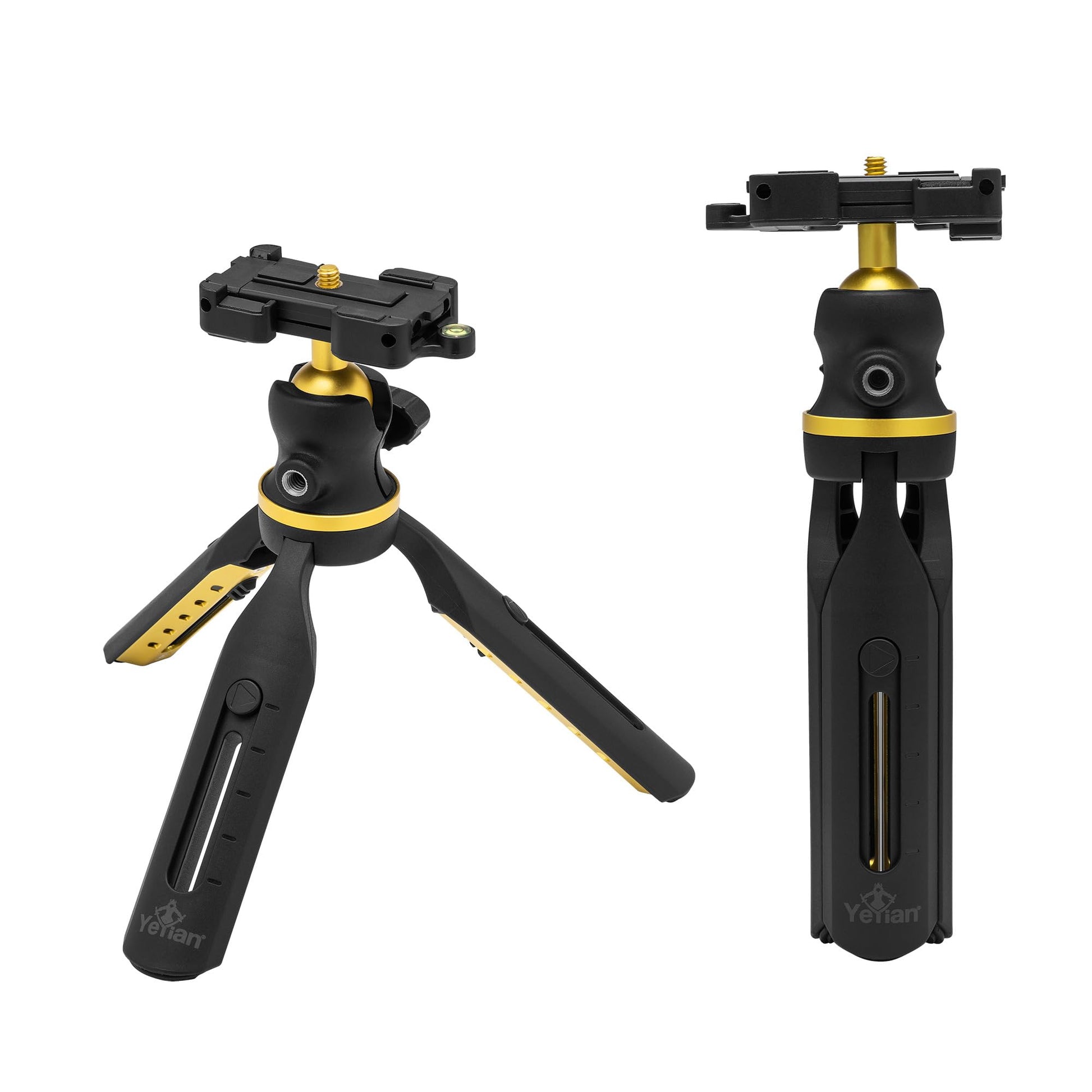 Trípode YEYIAN Glitnir Master Negro Ajustable a 5 Niveles con Cabeza de Bola de 360°