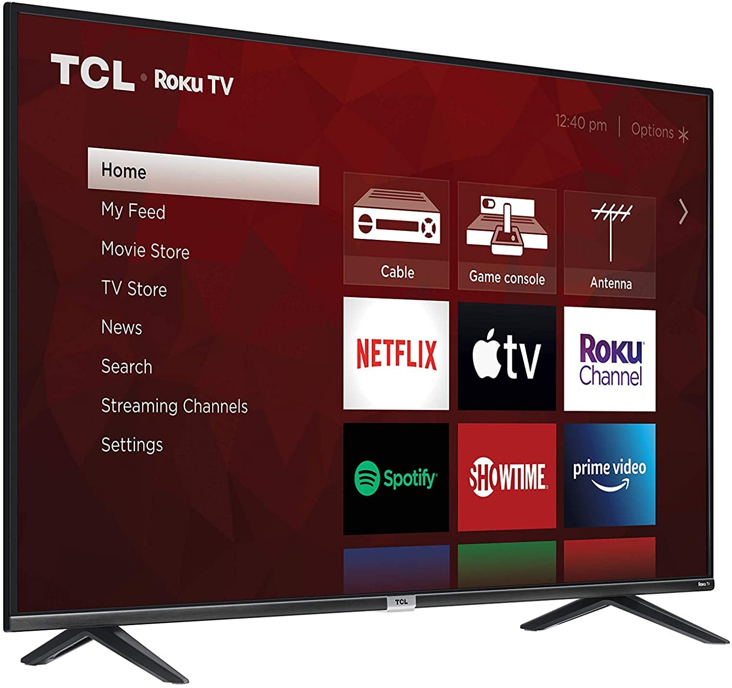 Televisor Smart Roku TCL 55 Pulgadas UHD 4K HDR Reacondicionado