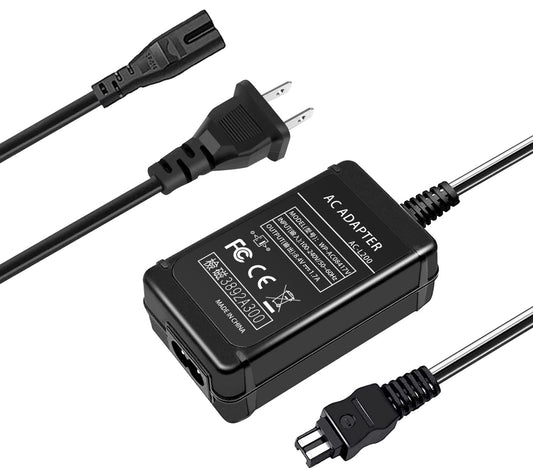 TKDY AC-L200 Camcorder Charger for Sony AC-L200 AC-L200C L200D AC-L25 AC-L25A AC-L25B AC-L25C, fit for Sony Handycam DVD105 DVD108 DVD203 DVD205 DVD305 DVD308 DVD610 DCR-HC85 DCR-HC90 Power Adapter.