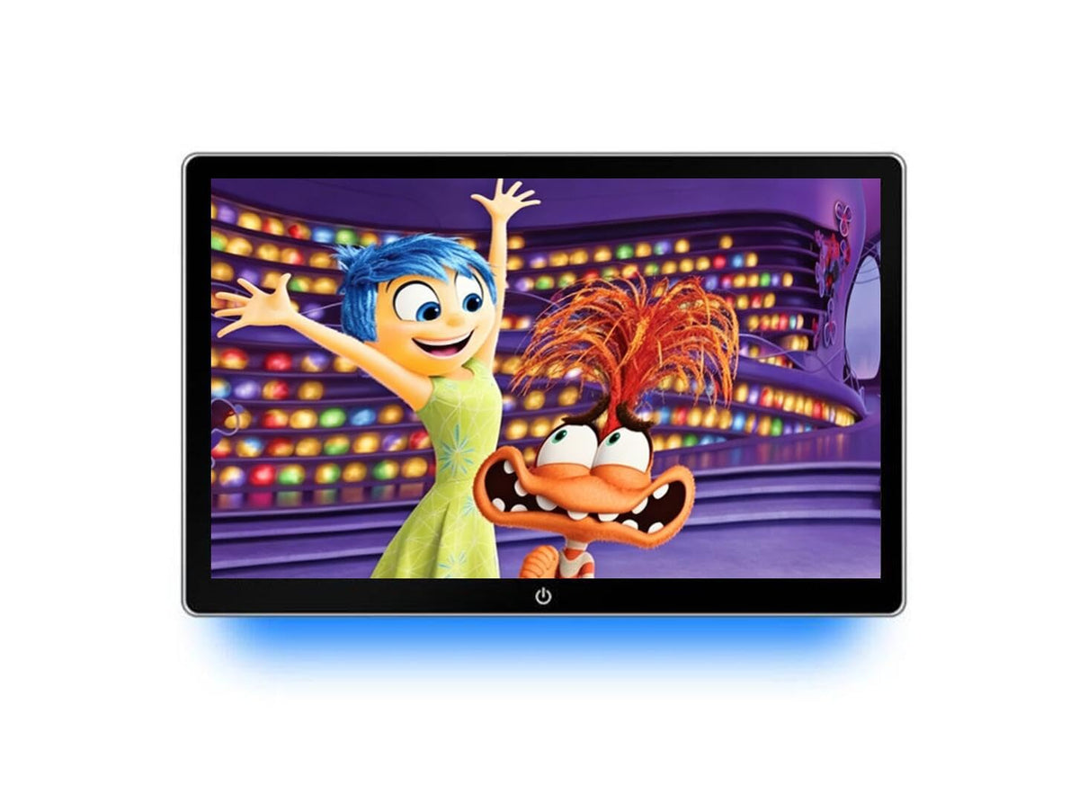 Monitor de TV Android 12 de 10.1 Pulgadas para Asiento Trasero Tablet Wifi Bluetooth USB AV