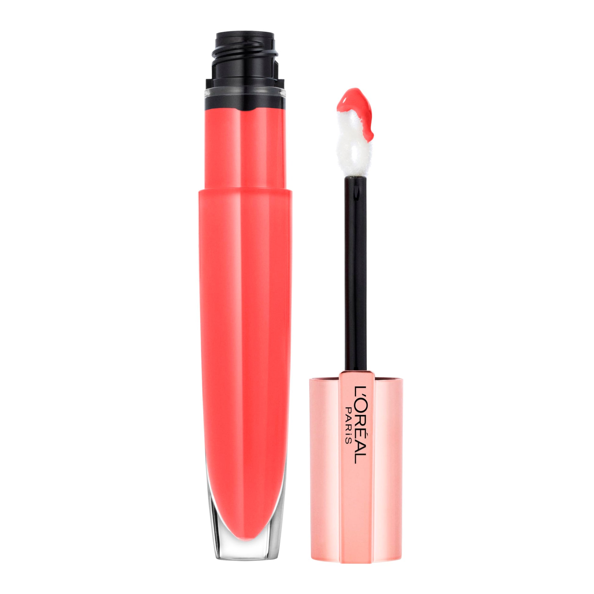 L'Oreal Paris Glow Paradise Hydrating Lip Balm-in-Gloss with Pomegranate Extract and Hyaluronic Acid, ultra-gentle, non-sticky formula, Angelic Daydream, 0.23 fl oz