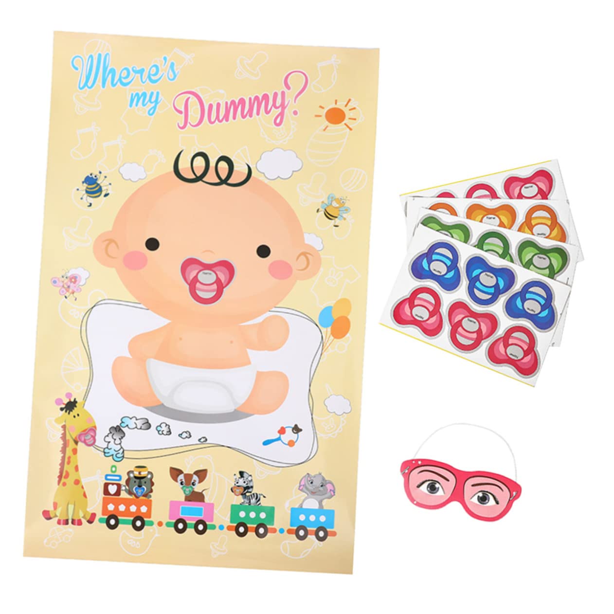 Juego Chupete Toyvian Pegatinas Dibujos Animados niño Cumpleaños