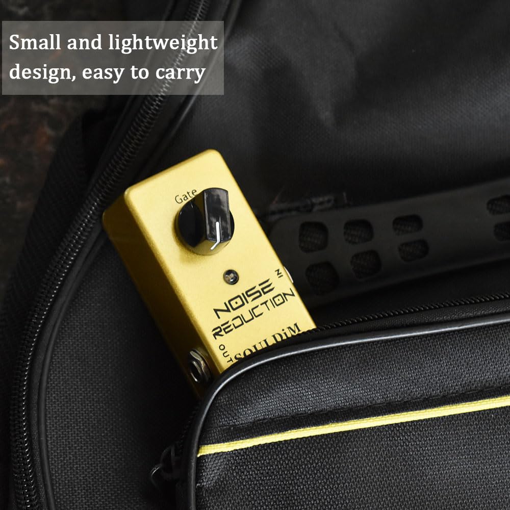 Pedal de Guitarra SoulDiM Mini Noise Kill True Bypass para Bajo Eléctrico