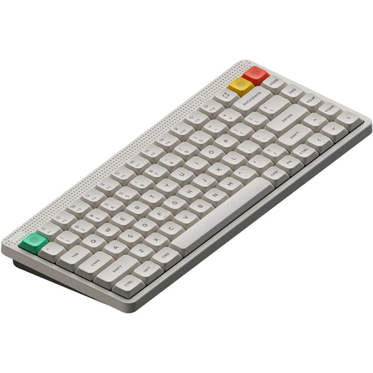 Teclado Mecánico Gamer nuphy Node75 Negro Inalámbrico Hot Swappable RGB Bluetooth 75% para Hombre